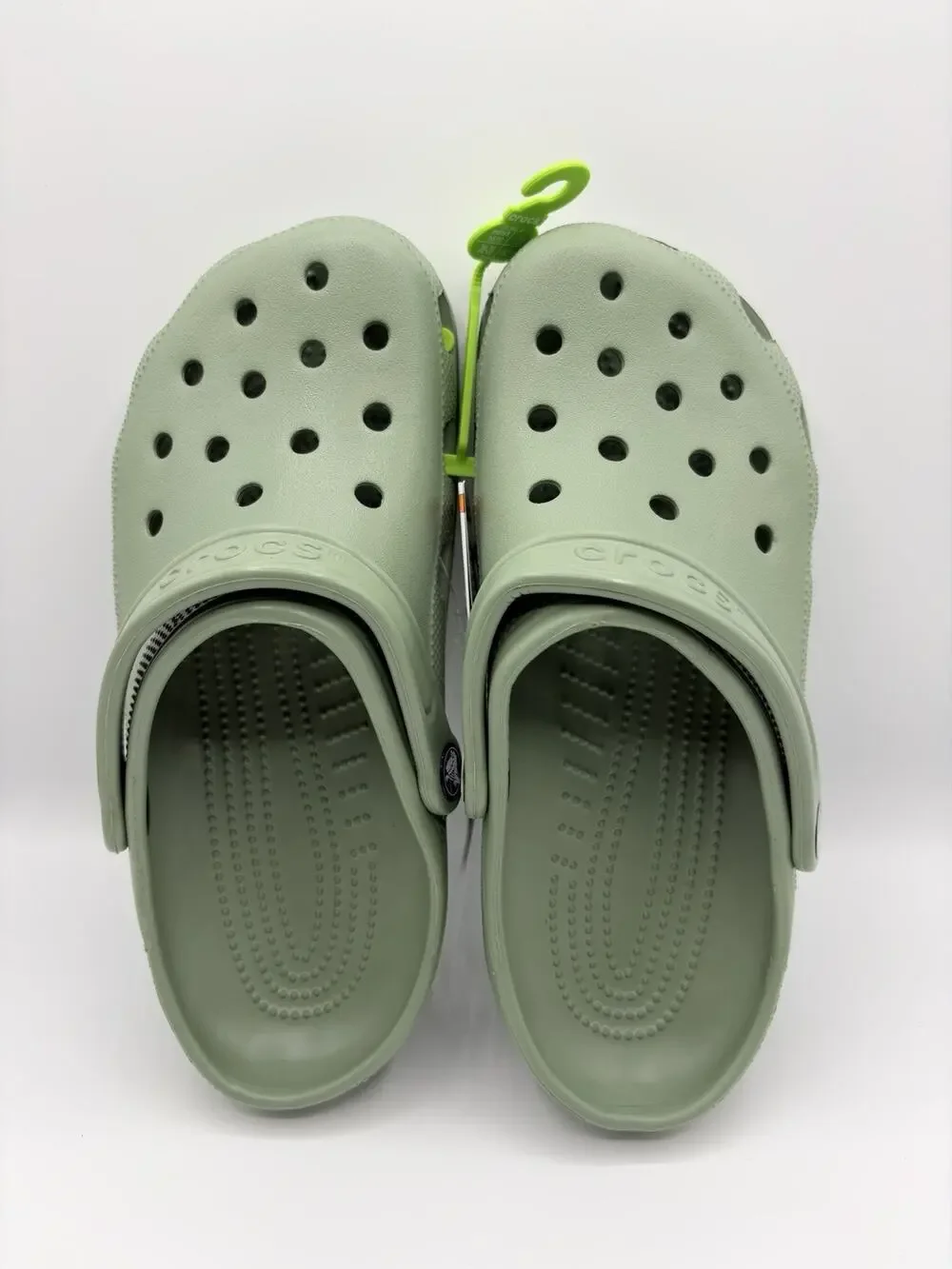Crocs Men's Classic Clog Authentic Shoe Style 10001 Sz US M 6 W 8 NWT Moss Green